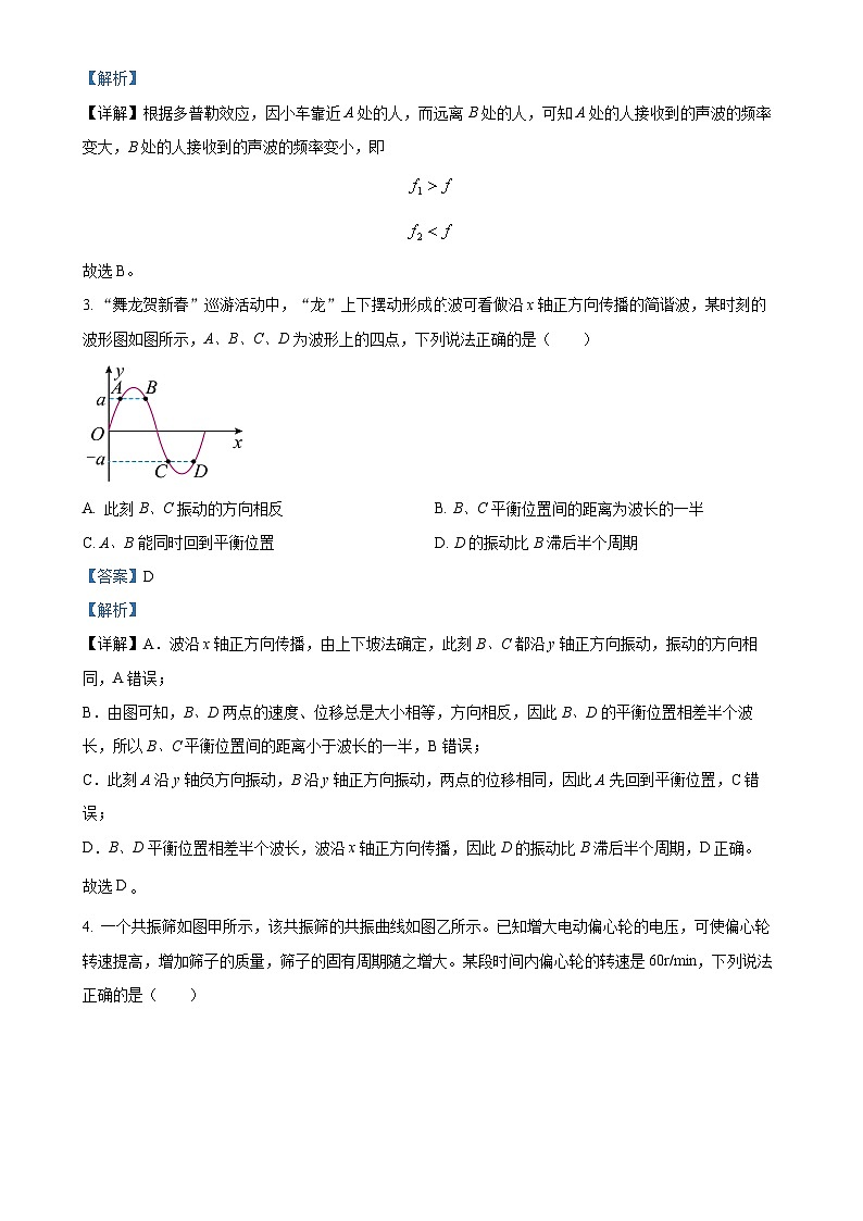 辽宁省抚顺市六校协作体2024-2025学年高二上学期期中考试物理试题（解析版）-A4第2页