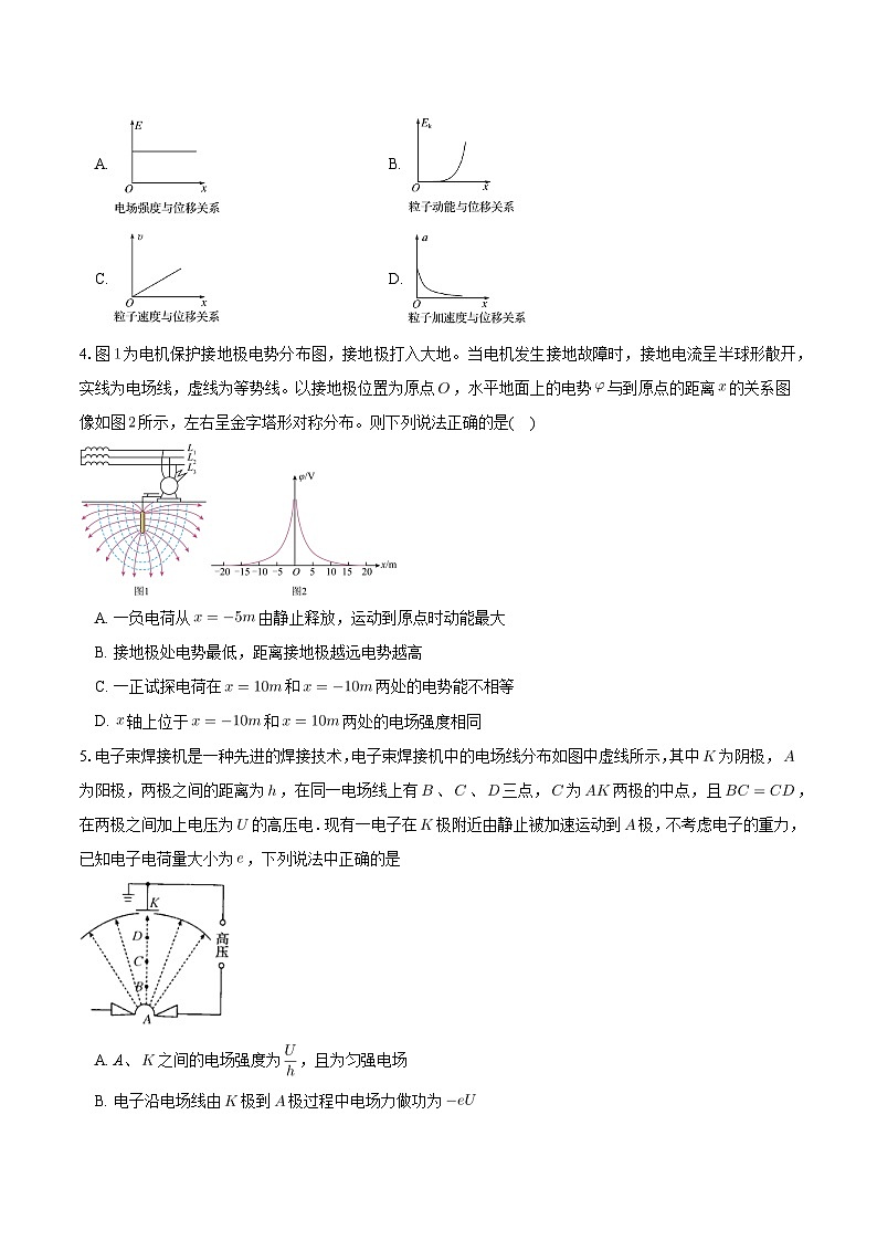重庆市长寿中学2024-2025学年高二上学期12月月考物理试题（Word版附答案）第2页