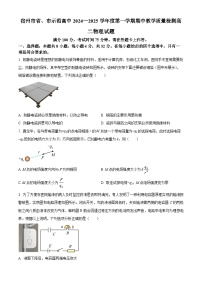 安徽省宿州市省、市示范高中2024-2025学年高二上学期期中教学质量检测物理试卷