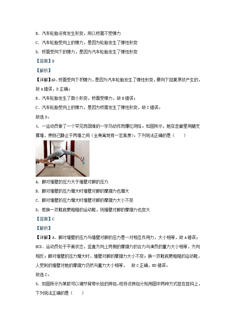 重庆市2023_2024学年高一物理上学期第二次月考试题含解析第2页