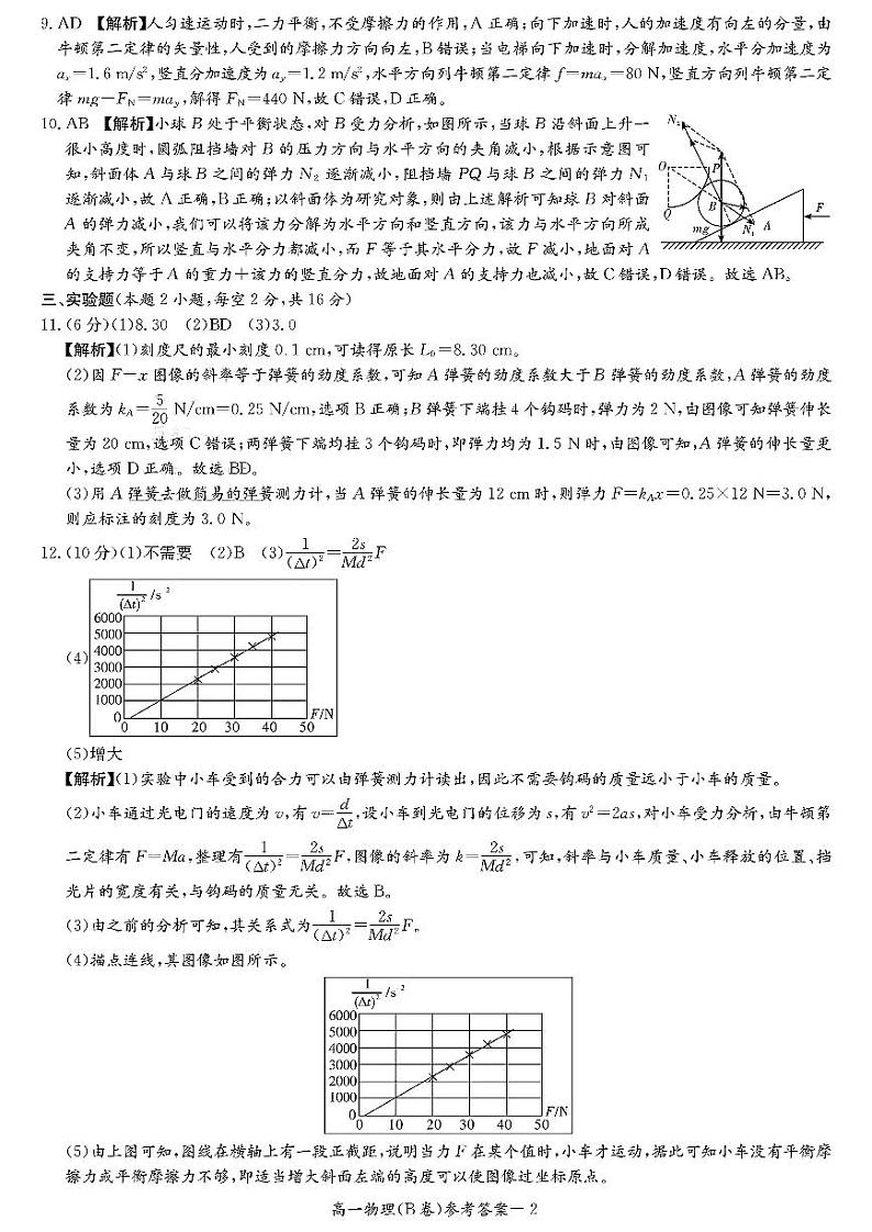 扫描件_2024年秋季高一检测卷第2页