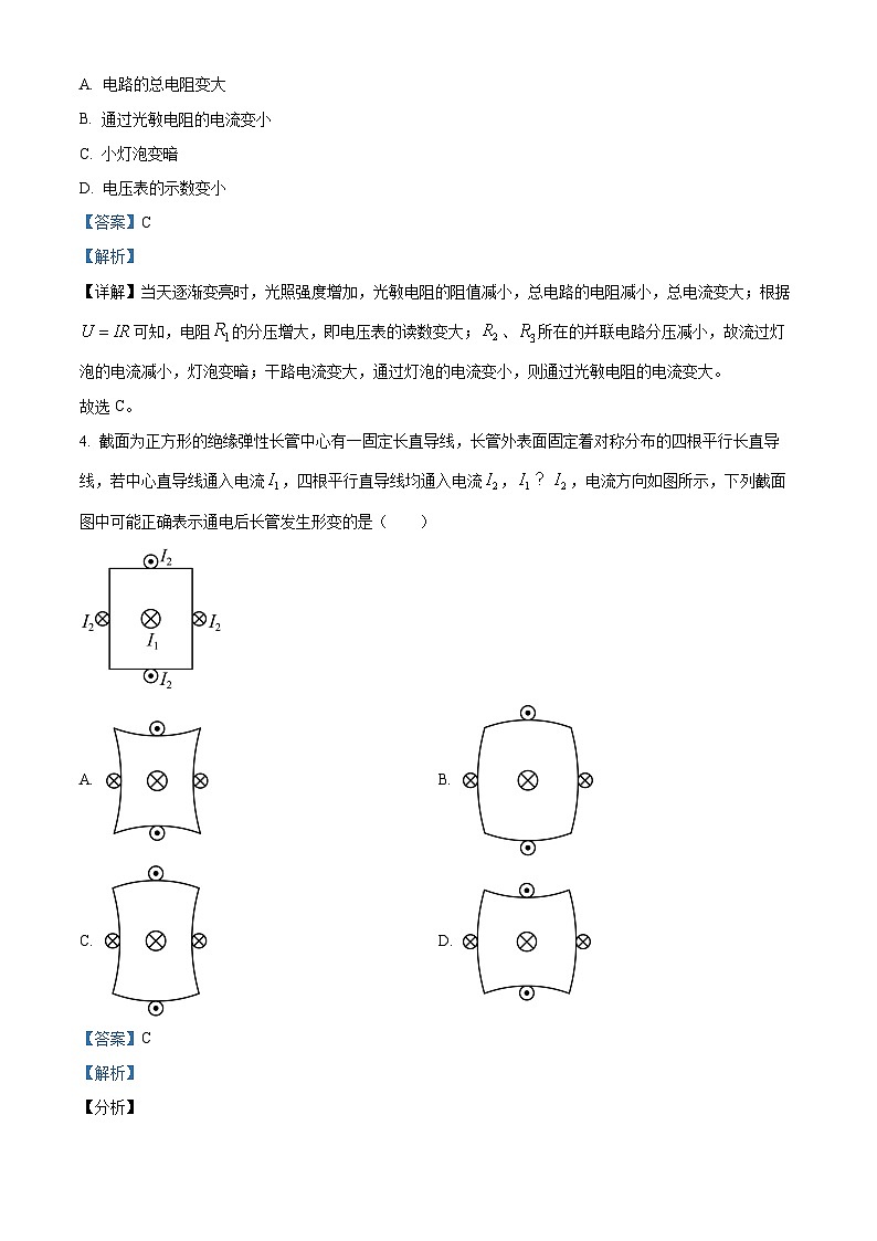 四川省射洪市柳树中学2024-2025学年高二上学期半期考考试物理试题 Word版含解析第3页