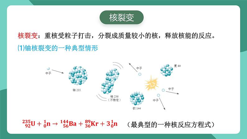 人教版（2019）高中物理选择性必修第三册5.4 核裂变与核聚变 课件第5页
