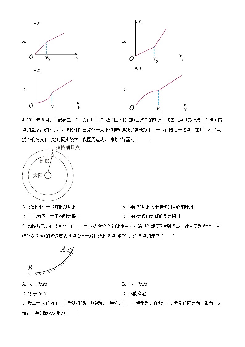 吉林省“BEST”合作体六校2024-2025学年高三上学期第三次联考物理试卷  Word版无答案第2页