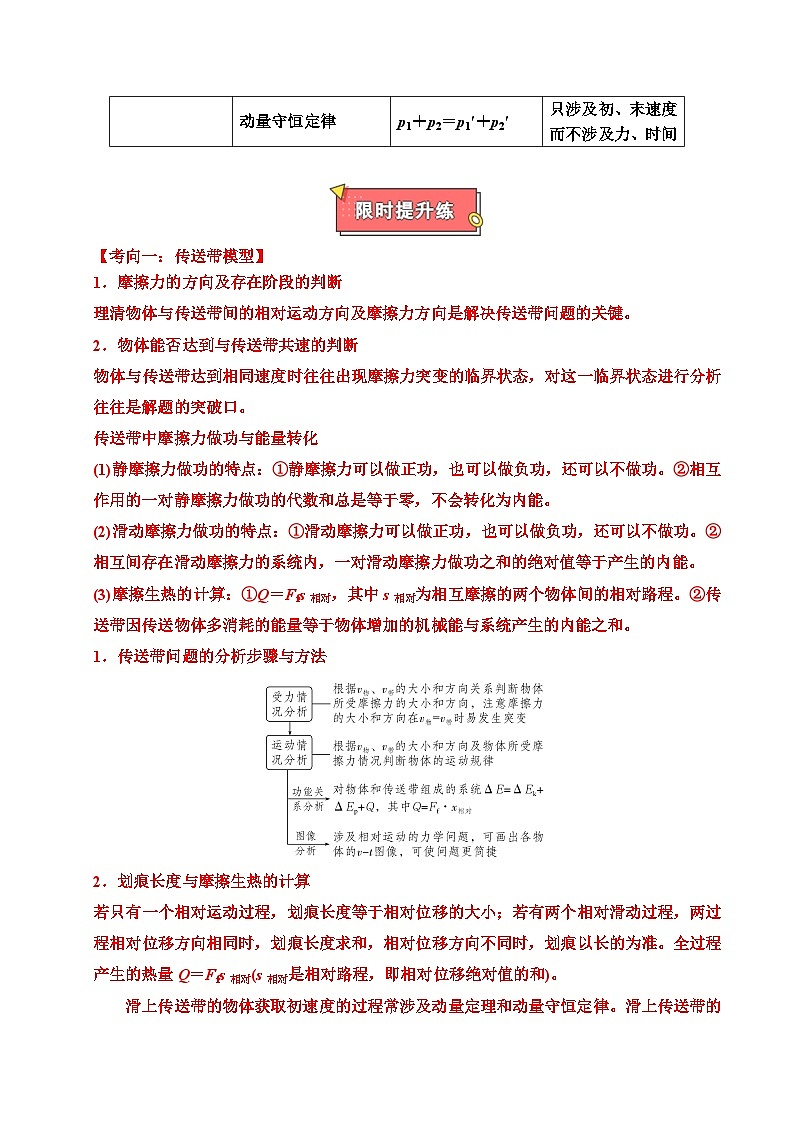 重难点11 力学中三大观点的综合应用-2025年高考物理 热点 重点 难点 专练（广东专用）（解析版）第2页