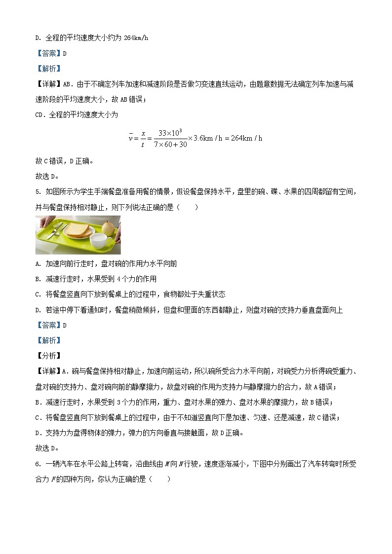 浙江省杭州市六县九校联盟2023_2024学年高二物理上学期期中联考试题含解析第3页