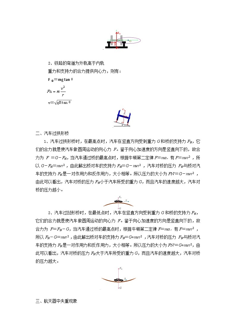 【预习链接】人教版(2019) 必修2 高中物理 高一寒假 第8讲 生活中的 圆周运动（解析版）第2页