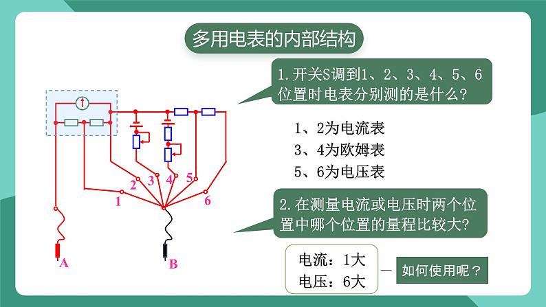 人教版（2019）高中物理必修第三册11.5实验：练习使用多用电表 课件第7页