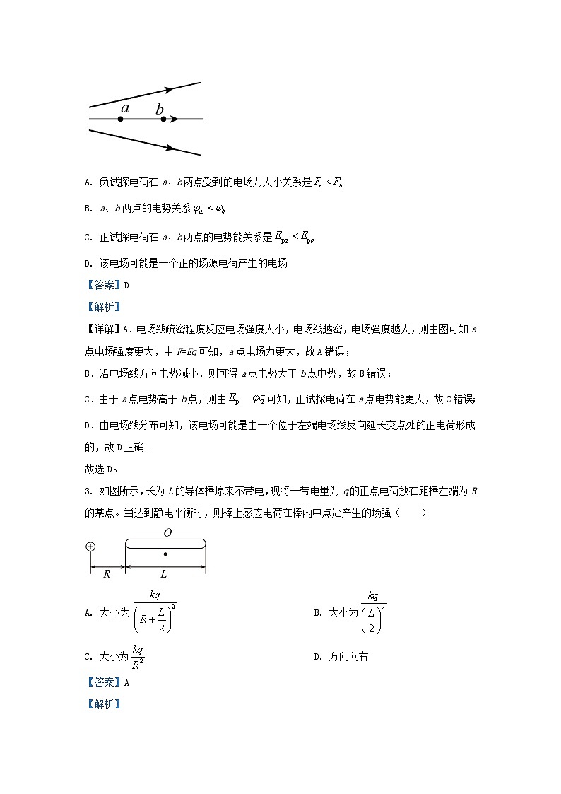 新疆石河子市2023_2024学年高二物理上学期9月月考试题含解析第2页