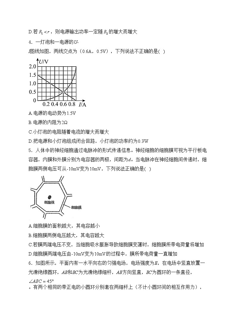 广东省六校2024-2025学年高二上学期12月联合考试物理试卷(含答案)第2页