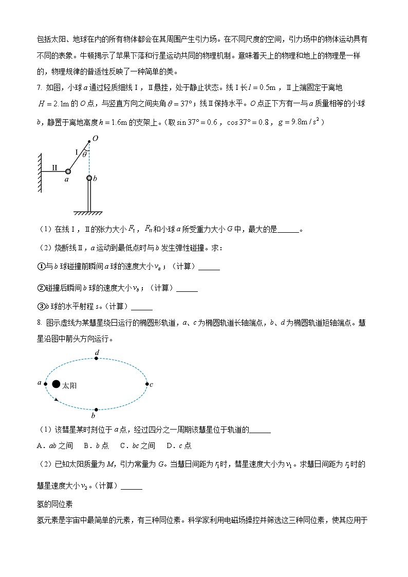 2024年新高考上海卷物理真题（原卷版）第3页