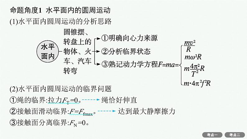 备战2025年高考物理二轮复习课件（通用版）专题1力与运动第4讲圆周运动天体的运动第7页