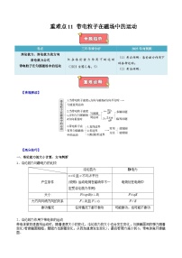 重难点11 带电粒子在磁场中的运动- 2025年高考物理 热点 重点 难点 专练（西北四省专用）