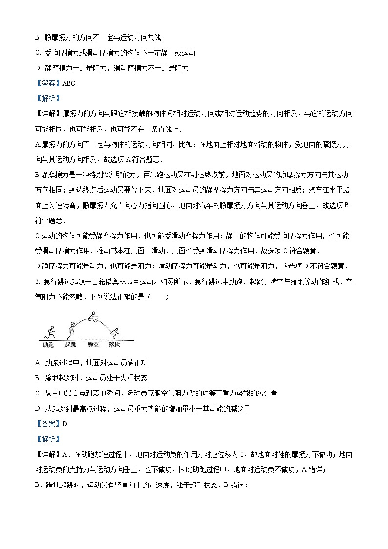 湖北省市级示范高中智学联盟2024-2025学年高二上学期12月联考物理试题含解析第2页