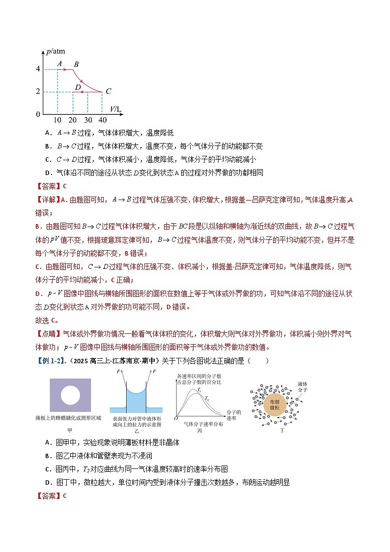 专题07  热、光、原、振动与波-2025年高考物理二轮热点题型归纳与变式演练（新高考通用）(解析版)第3页