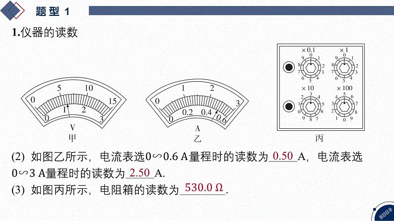 2025高考物理二轮专题复习-第16讲 电学实验【课件】第7页