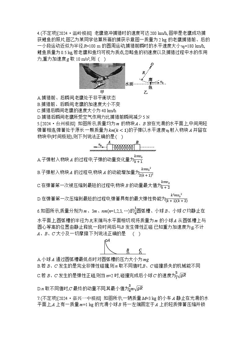 2025届高考物理二轮复习：微专题2　滑块—木板模型综合问题-专项训练 【含答案】第2页