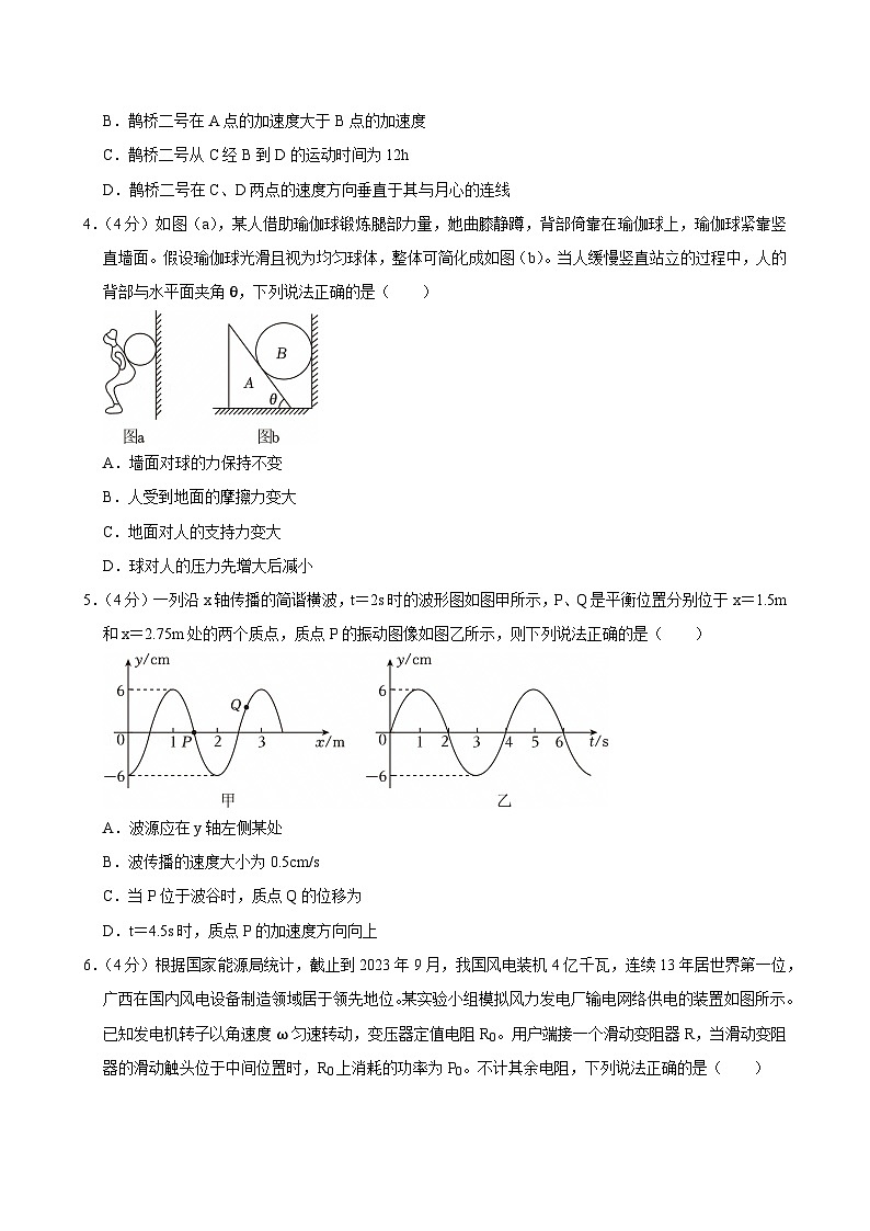 2023-2024学年广西南宁三中高二（下）期末物理试卷第2页