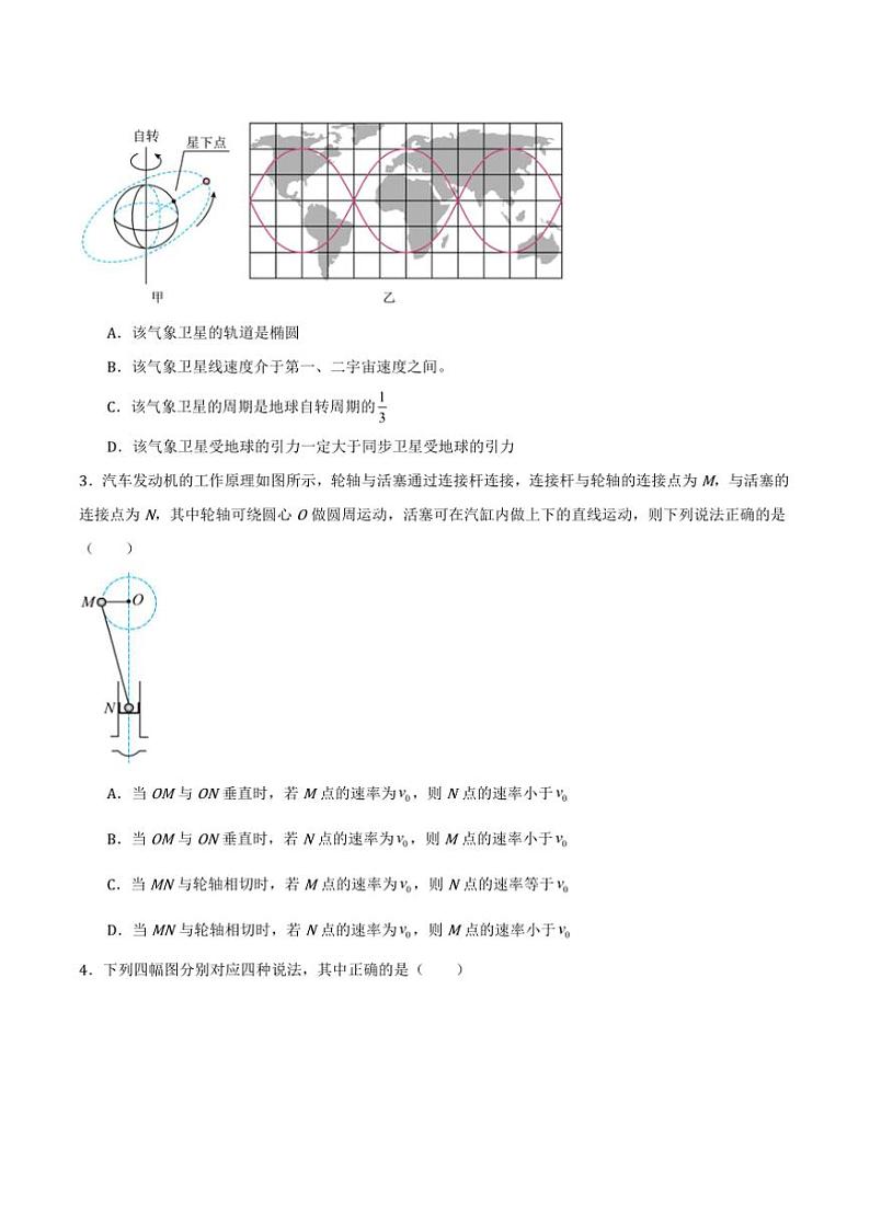 2025年贵州省高考[高考]一模物理质量监测卷(三)试卷(原卷+解析卷)第2页