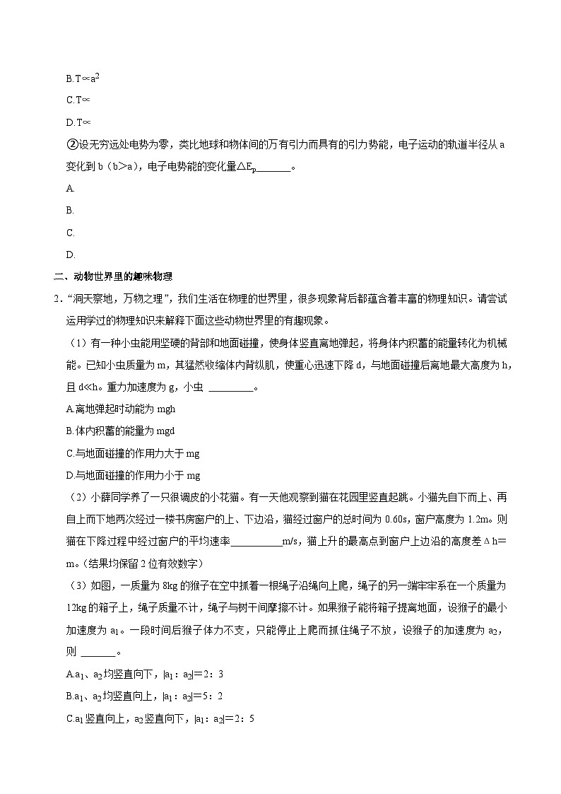 2023-2024学年上海市杨浦区高二（下）期末物理模拟练习试卷第2页