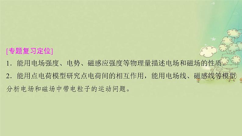 2025届高考物理二轮专题复习与测试模块三电场和磁场专题八电场和磁场的基本规律课件第2页