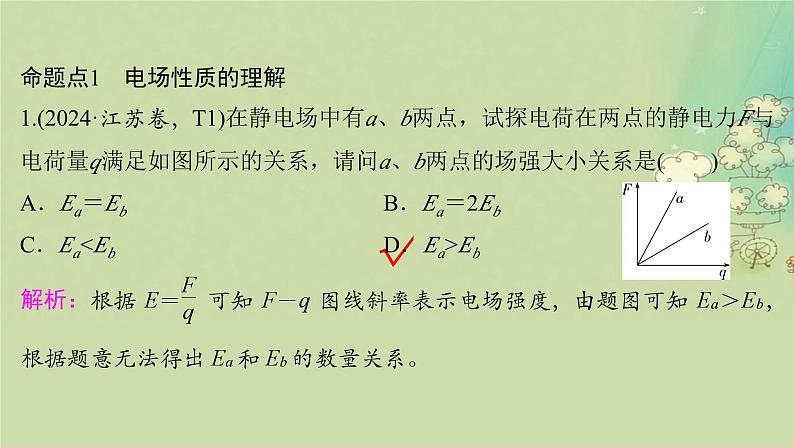 2025届高考物理二轮专题复习与测试模块三电场和磁场专题八电场和磁场的基本规律课件第4页