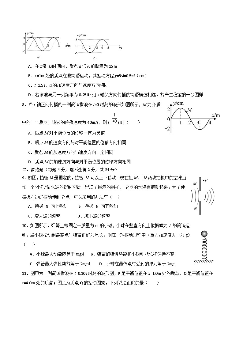 山东省菏泽第一中学2024-2025学年高一上学期12月月考物理试卷（Word版附解析）第3页