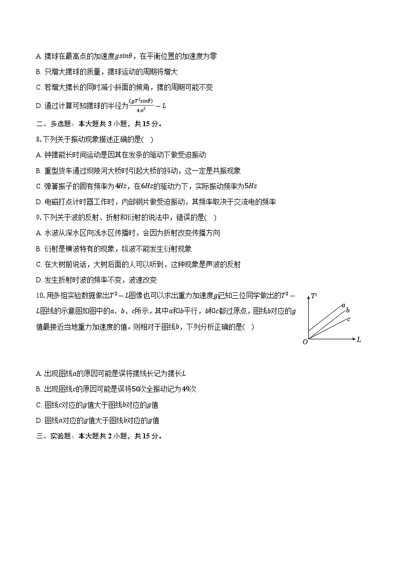 2024-2025学年贵州省贵阳市高二（上）月考物理试卷（二）（含解析）第3页