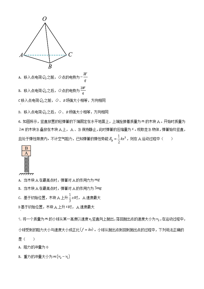 重庆市2023_2024学年高三物理上学期12月月考试题含解析第3页