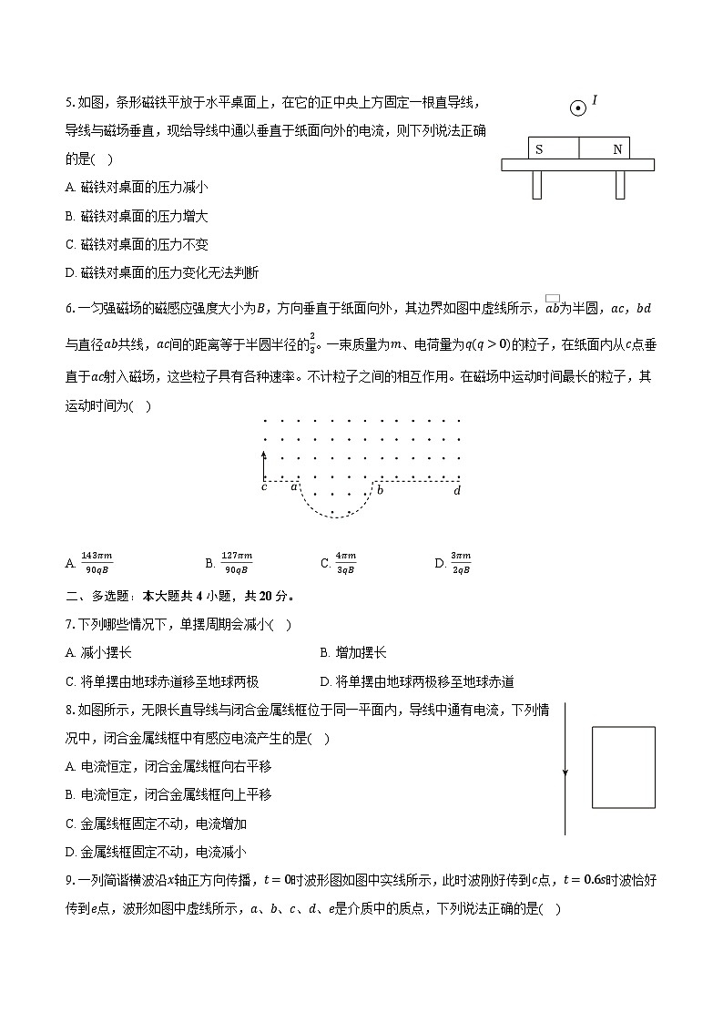 湖南省邵阳市新邵县2023-2024学年高二（上）期末物理试卷（解析版）第2页