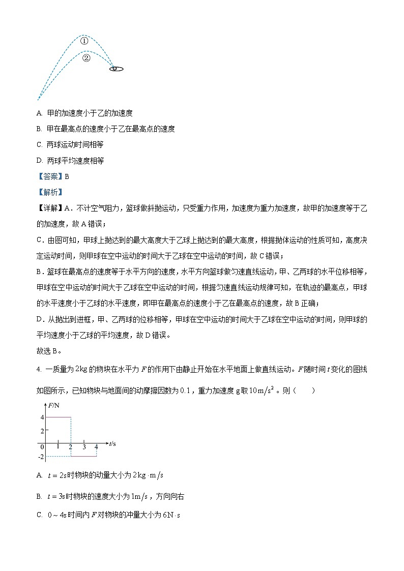 内蒙古自治区巴彦淖尔市第一中学2024-2025学年高三上学期12月月考物理答案第3页