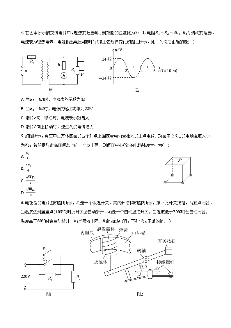河北省衡水二中集团校2024-2025学年高三（上）期末物理试卷-自定义类型第2页