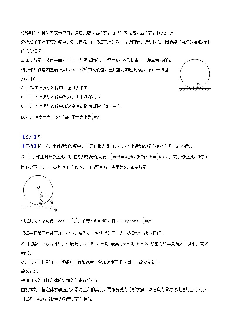 重庆市2024-2025学年高三（上）第四次质检物理试卷（12月份）（解析版）第2页