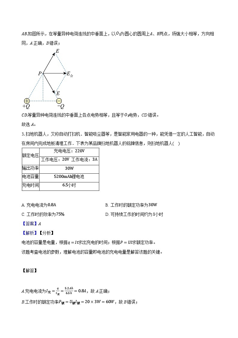 重庆市江北区学校2024-2025学年高二（上）考试物理试卷（12月）（解析版）第2页