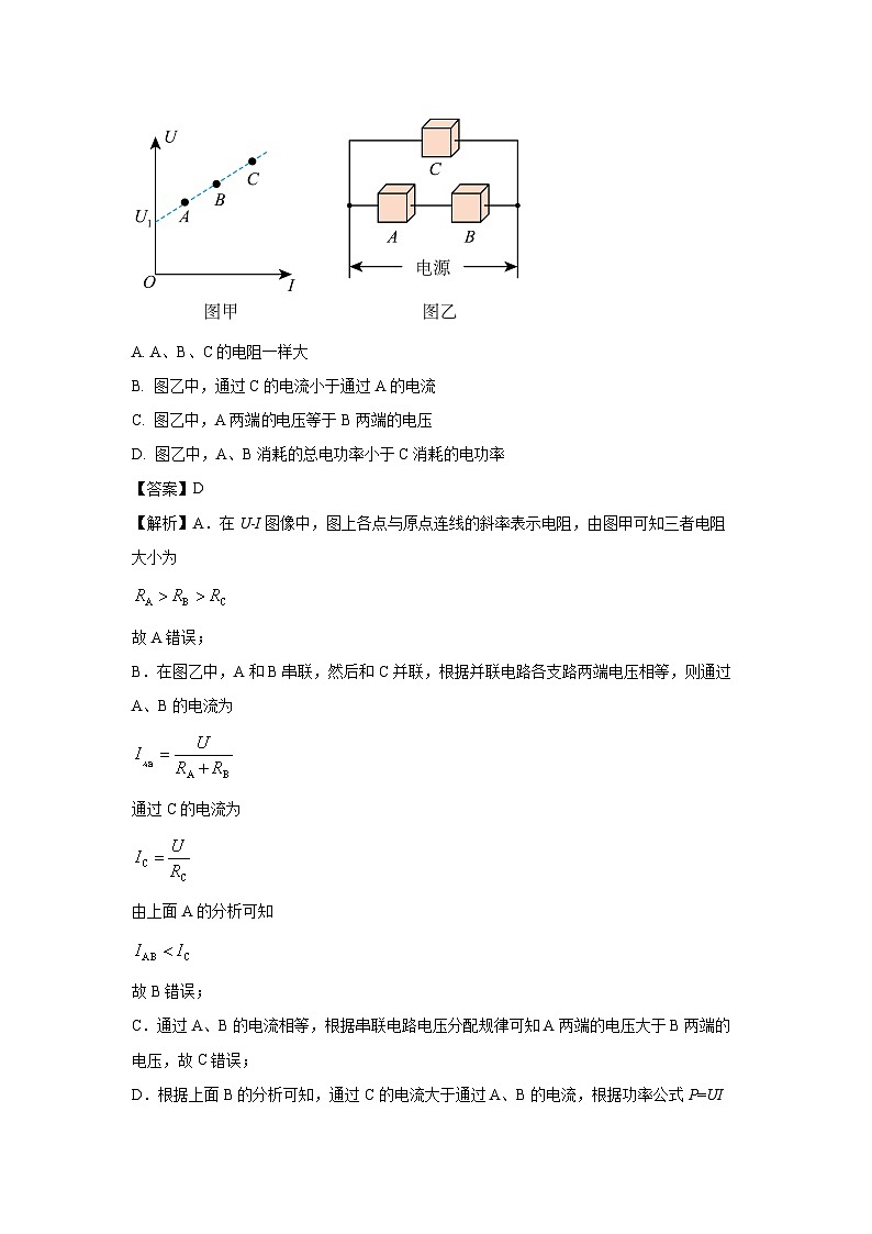 2024~2025学年山东省青岛市四区县（胶州、平度、黄岛、城阳）高二上期中考试物理试卷（解析版）第3页