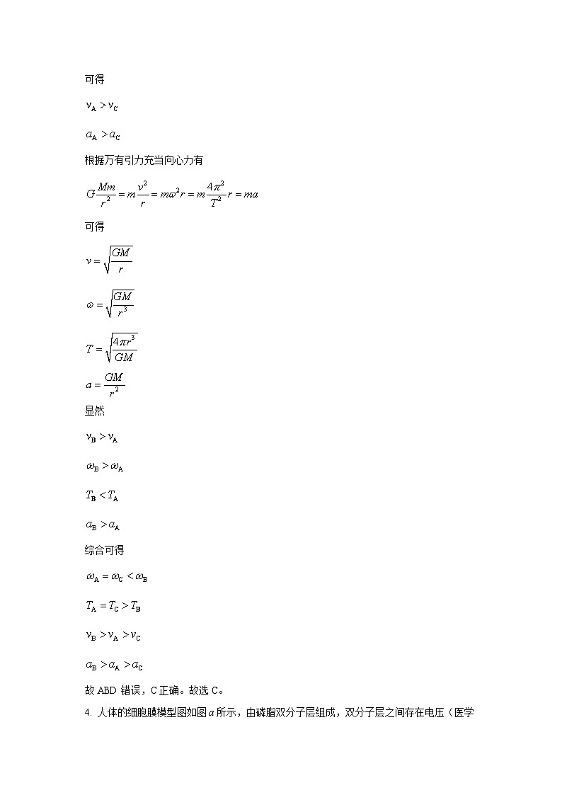 2024~2025学年江苏省南京市联合体高三上学期12月月考物理试卷（解析版）第3页