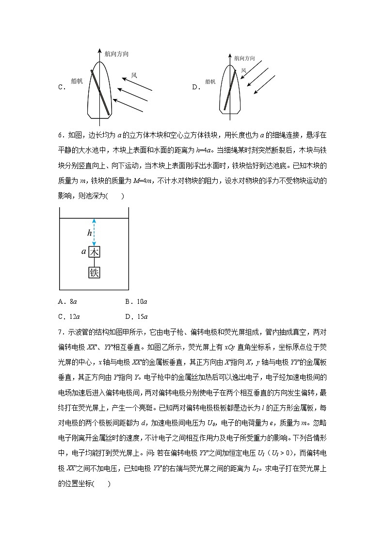 2024~2025学年安徽省合肥市普通高中高三上学期期末模拟训练(二)物理试卷（解析版）第3页