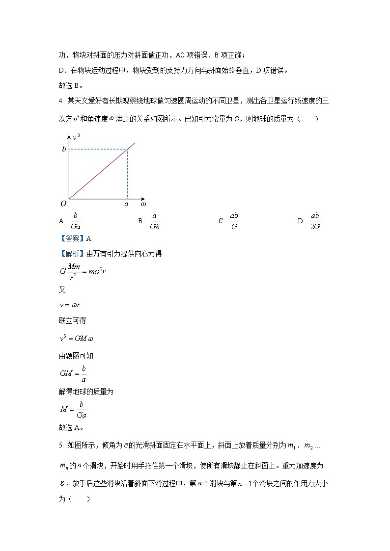 2024~2025学年安徽省A10联盟高三上学期12月质检（B卷）物理试卷（解析版）第3页