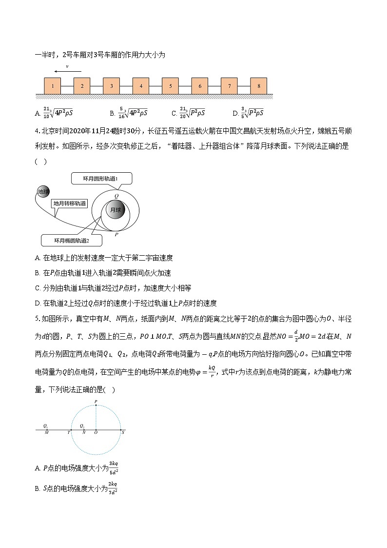 皖东名校2024-2025学年第一学期期末检测高三物理试题-第2页