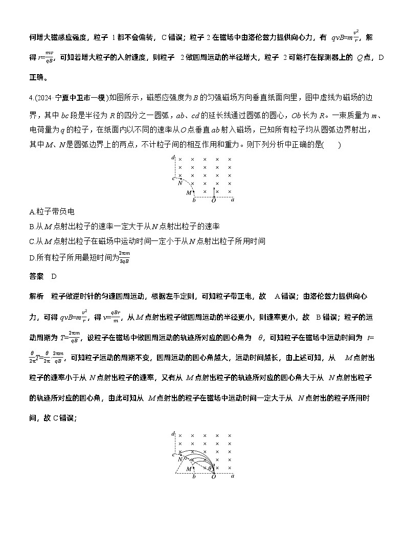 热点11　带电粒子在磁场中的运动 --2025年高考物理大二轮复习（考前特训教师版）第3页