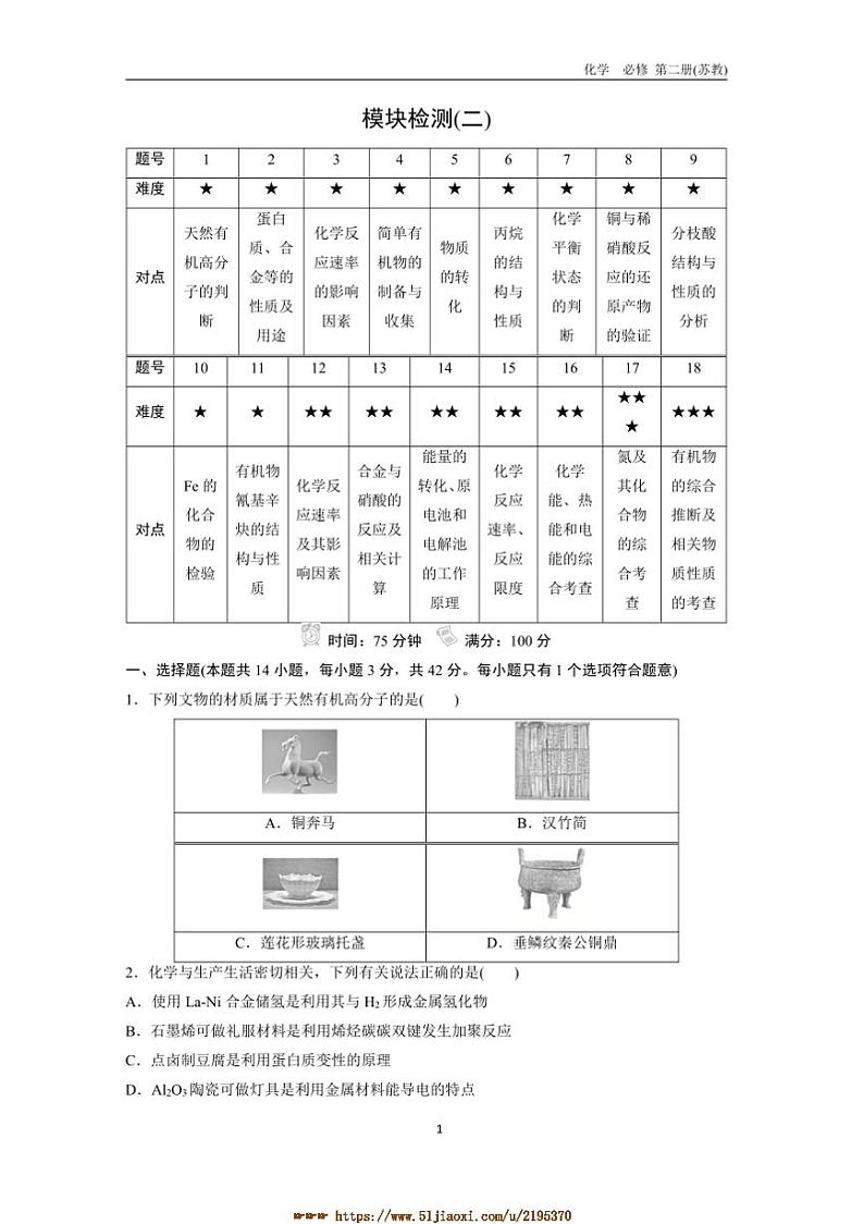 2024～2025学年湖南省多校联考(月考)高一上期中物理试卷第1页