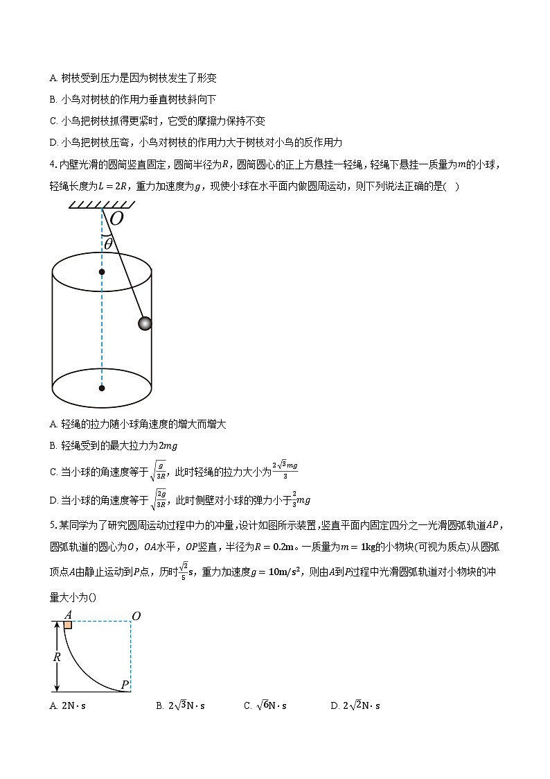 江苏省南通市2025年高考物理一模试卷第2页