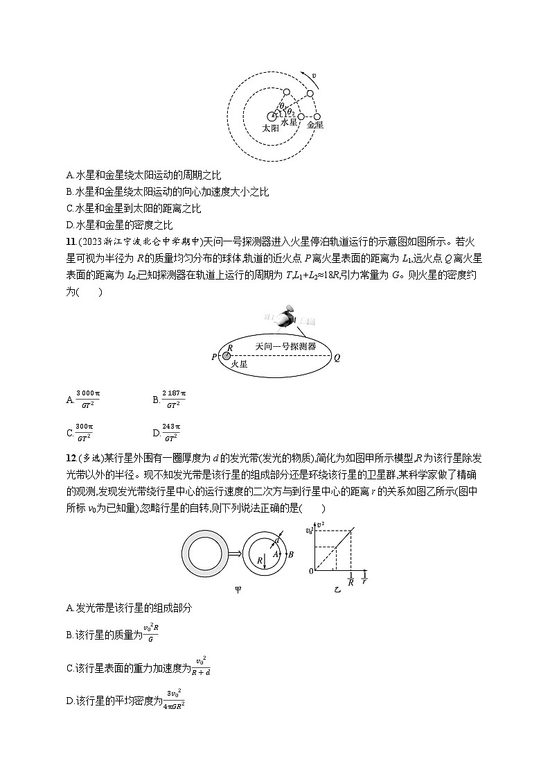 分层作业14　万有引力理论的成就第3页