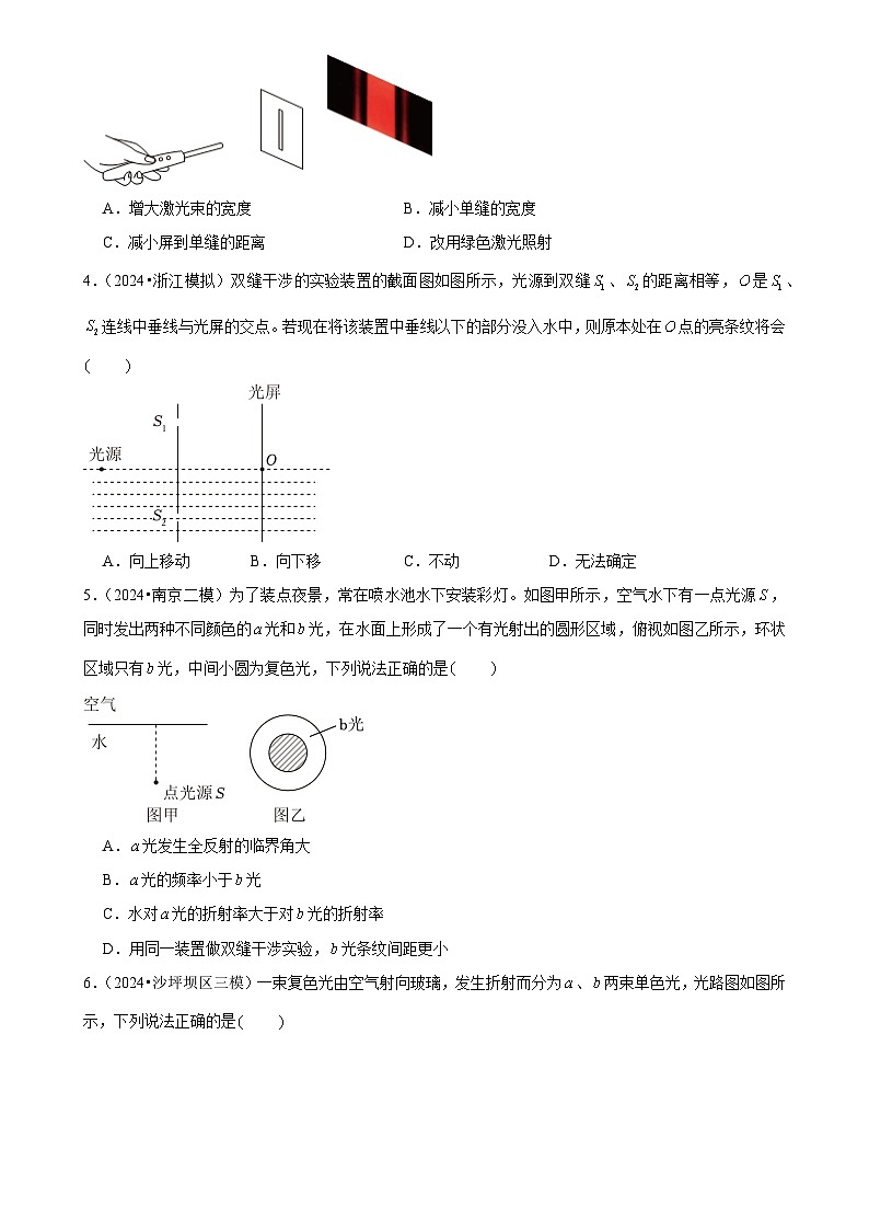 2025年高考物理解密之考点专题训练18光学（Word版附解析）第2页