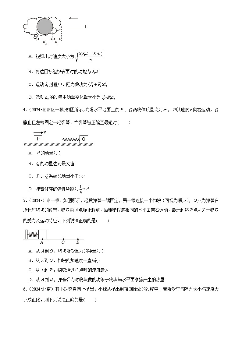 2025年高考物理解密之考点专题训练08动量与动量守恒定律（Word版附解析）第2页