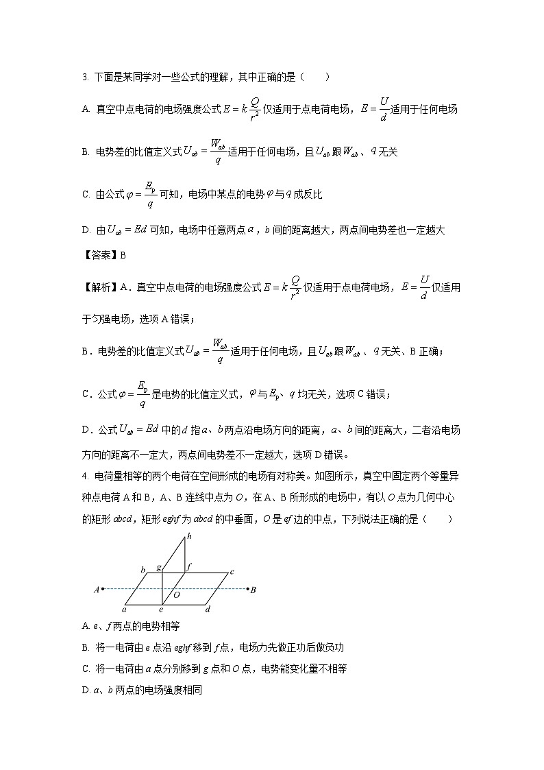 2024-2025学年广东省湛江市高二上学期11月期中考试物理试卷（解析版）第2页