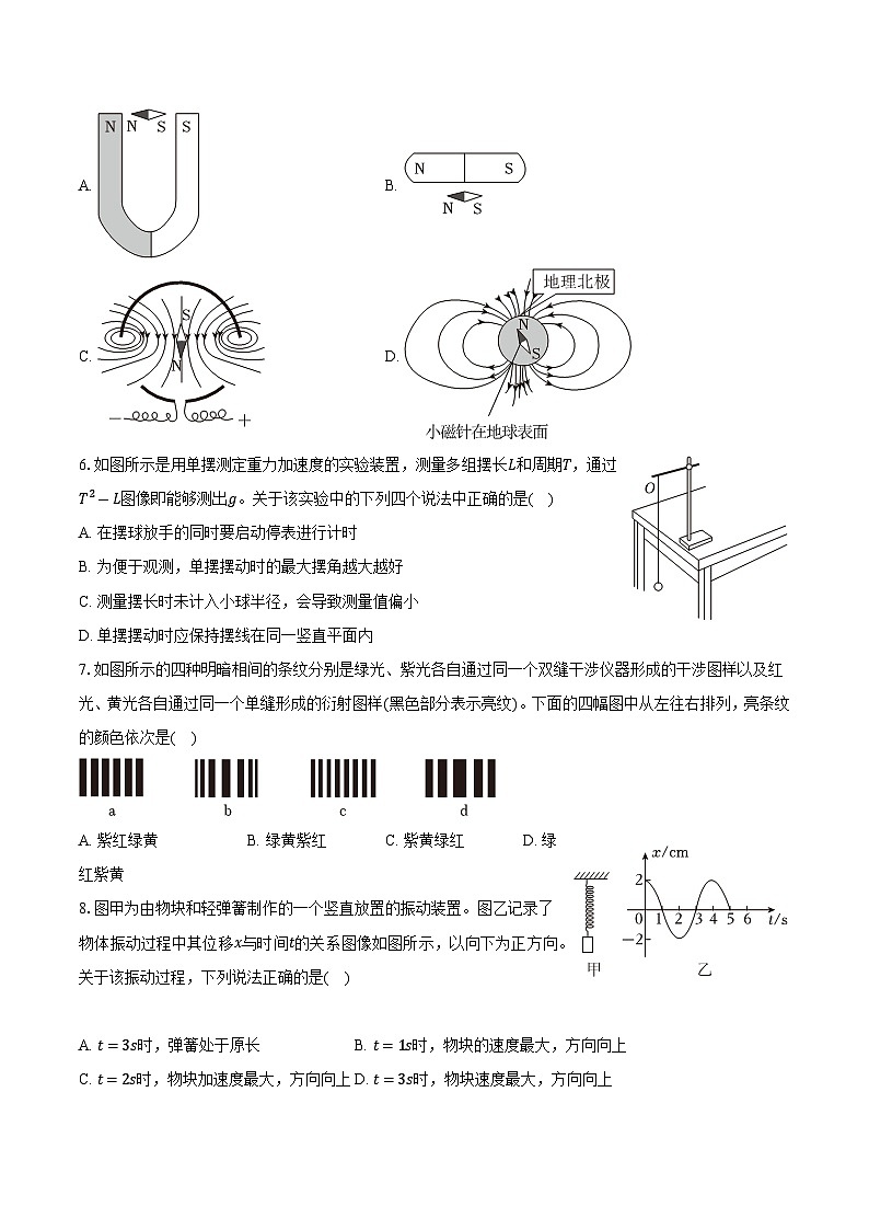 江苏省盐城市五校联考2024-2025学年高二（上）期末物理试卷第2页