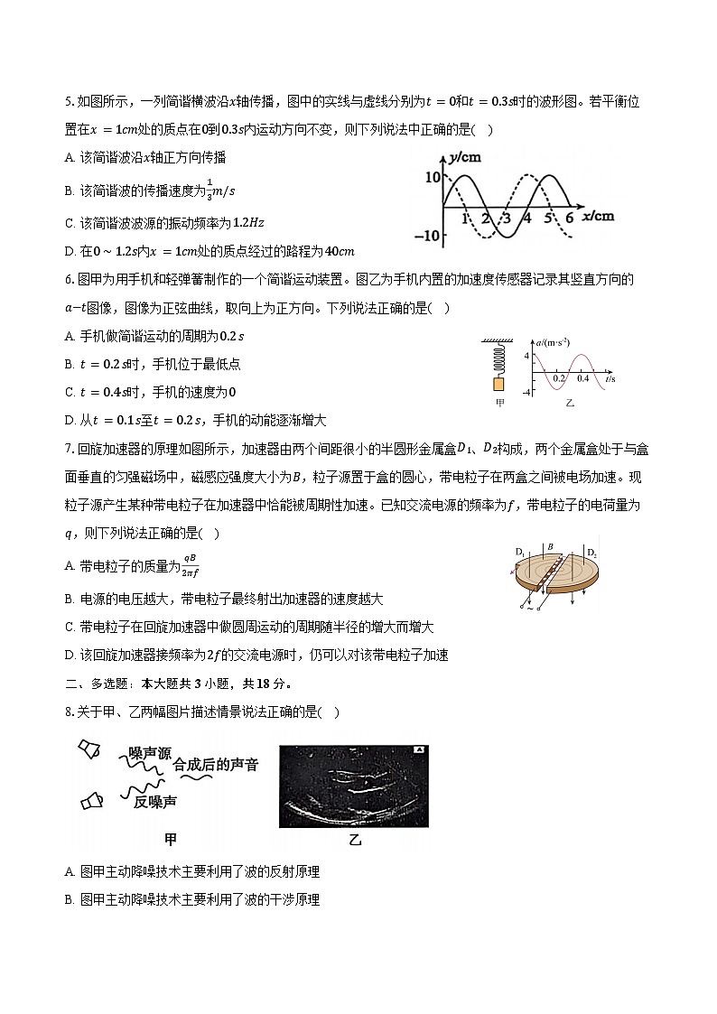河北省唐山市2024-2025学年高二上学期期末物理试卷（含解析）第2页