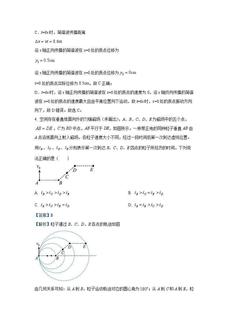 河北省唐山市2024-2025学年高三上学期1月期末物理试卷（解析版）第3页