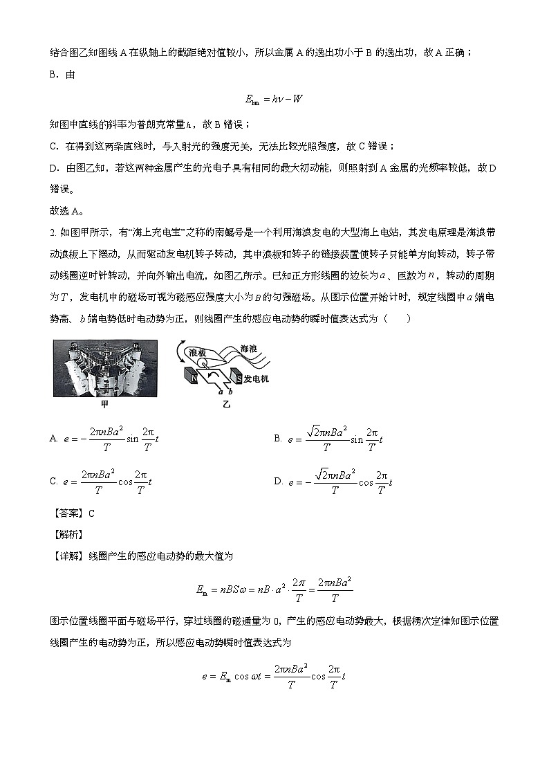 河北省沧州市2024-2025学年高三上学期12月联考 物理试题（含解析）第2页